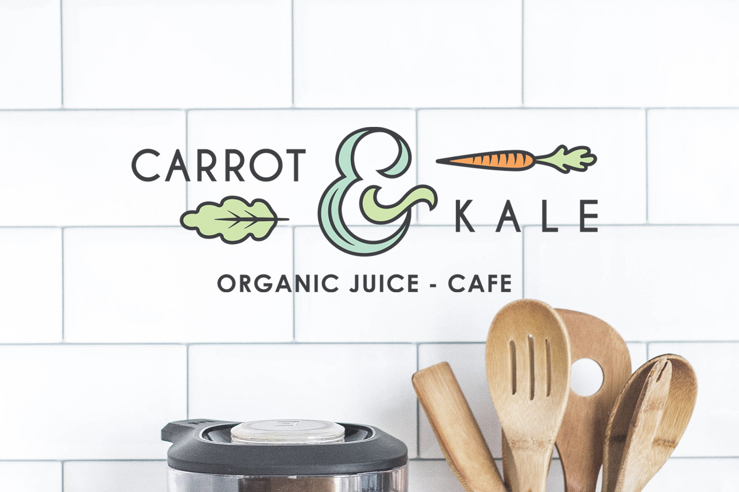 Carrot & Kale - Organic Juice - Cafe logo