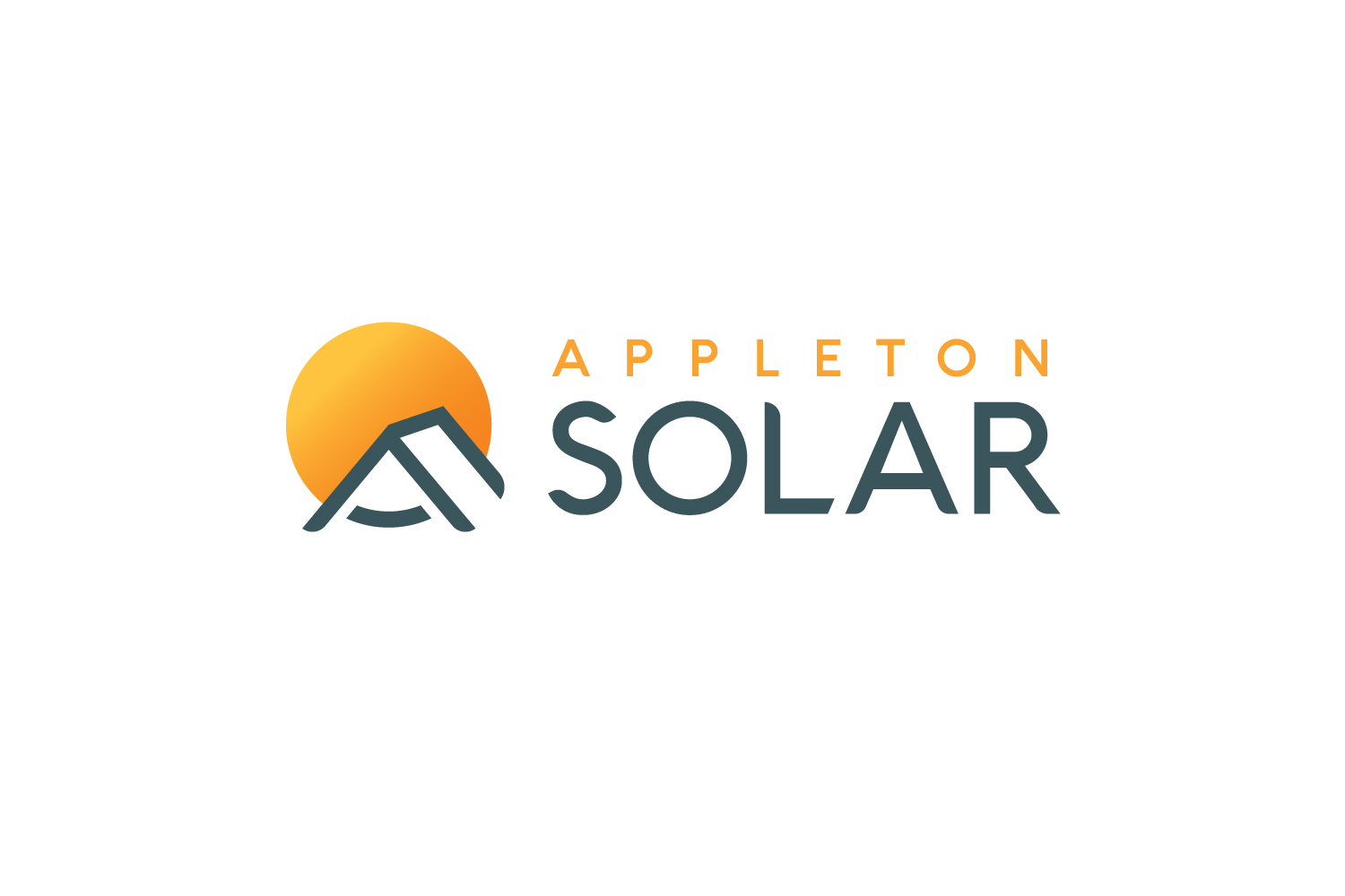 Appleton Solar logo with white background